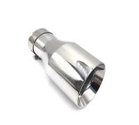Sifflet D'éChappement Embout D'échappement Universel en Acier Inoxydable pour Voiture 1 Pièce Embout D'éChappement(ID 51mm-OD 89mm)