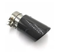 Sifflet D'éChappement Embout D'échappement Universel En Fibre De Carbone Brillant Pour BMW 1 Pièce(ID 80mm-OD 101mm)
