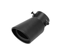 Sifflet D'éChappement Embout Silencieux D'échappement Arrière Universel En Acier Inoxydable Noir Pour Pilot Pour CR-V Pour HR-V 1,5"-2,1"