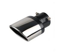 Sifflet D'éChappement Embouts De Silencieux D'échappement En Acier Inoxydable Pour Golf Pour Mk4 Pour Clio 4(Straight)