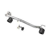 Sifflet D'éChappement Kit Carrosserie Pour BMW E90 E92 318i 320i 325i MP MT 2006-2016 Silencieux D'échappement Double Sortie En Fibre De Carbone(Fibre de carbone)