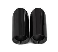 Sifflet D'éChappement Pour M235i M240i F30 F31 335i 340i F34 F32 F33 435i 440i Garniture D'échappement Embouts D'échappement En Acier Inoxydable(L RBlack)