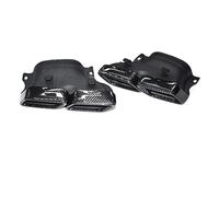 Sifflet D'éChappement Pour Mercedes Classe C W205 C63 Classe S W222 S63 GLE63 GLS63 Mise À Niveau Du Tuyau Pour Silencieux En Carbone Pour AMG(Carbon fiber AMG)