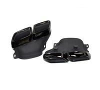 Sifflet D'éChappement Pour Mercedes Classe C W205 C63 Classe S W222 S63 GLE63 GLS63 Mise À Niveau Du Tuyau Pour Silencieux En Carbone Pour AMG(AK100 black)