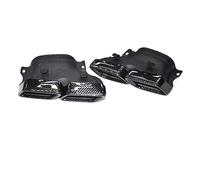 Sifflet D'éChappement Pour Mercedes Classe C W205 C63 Classe S W222 S63 GLE63 GLS63 Mise À Niveau Du Tuyau Pour Silencieux En Carbone Pour AMG(Carbon fiber AK)