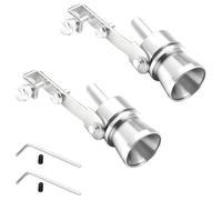 Sifflet D'échappement Pour Voiture, Turbo Sound Whistle, Metal Turbo Sound Simulateur Sifflet pour de Nombreux Véhicules