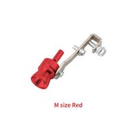 Sifflet D'échappement Turbo Universel Pour Moto,Simulateur De Son D'échappement Modifié,Tuyau D'échappement,Pièces De Générateur De Son,5 Couleurs,S,M,L,Xl - Type M Red