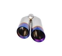Sifflet D'éChappement Tuyau D'échappement Universel Pour Voiture 76 Mm À 102 Mm Silencieux Automatique En Acier Inoxydable Double Sortie D'échappement(L1EM20212h-L)