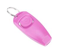 Sifflet D'entraînement Clicker pour Chiots pour Chiens et Chats, Matériau de Haute qualité, Taille Compacte avec Porte-clés, Disponible en Plusieurs Couleurs (Pink)