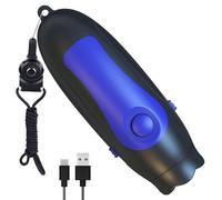 Sifflet d'entraînement : sifflet de survie réglable à 3 tons avec cordon de serrage, accessoire de sport rechargeable pour entraînement, arbitrage, activités de plein air et utilisation d'em