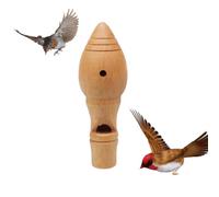 Sifflet d'oiseau - Appel sonore réaliste en bois - Outil de leurre pour appeler la faune en plein air - Appareil sonore de simulation | pour l'observation des oiseaux, la chasse, l'exploration de