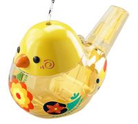 Sifflet d'oiseau - Sifflet à eau amusant | Jouet musical pour l'heure du bain | Pipe à oiseaux à remplir d'eau | Sifflet d'apprentissage créatif pour les pour s'amuser dans le bain des