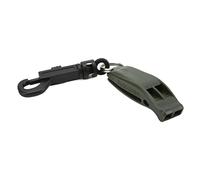 Sifflet d'urgence, Sifflet avec Clip de Dos PP Urgence pour Le Camping en Plein Air (Green)
