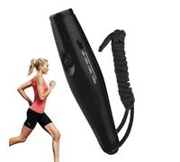 Sifflet électrique pour enseignant | 3 niveaux de tonalité et de volume | 3,5 x 15,5 cm - Sifflet d'arbitre portable avec lanière pour le sport, le coaching de chien, le dressage de chien, la survie