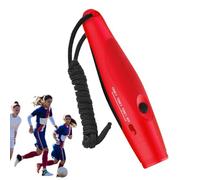 Sifflet électrique pour entraîneur, rechargeable, avec 3 réglages de ton et 3 volumes, avec cordon pour le sport, la formation des chiens, les enseignants en polyéthylène, les activités en plein air