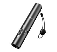 Sifflet électrique pour entraîneur, sifflet électronique, sifflet d'extérieur - 2 volumes élevés 500 mAh - Charge USB - Lampe de poche étanche pour football, sauveteur, camping, salle de classe