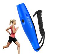 Sifflet électronique - 3 niveaux de tonalité et de volume, 3,5 x 15,5 cm, sifflet d'arbitre portable et portable avec cordon pour le sport, le coaching, le dressage de chien, l'extérieur, la randonnée