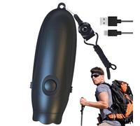 Sifflet électronique - Équipement de sport rechargeable de 24 x 25 cm, volume puissant, outil d'entraînement multifonction | Football Football Basketball Gym Outdoor Camping Randonnée Sifflet de