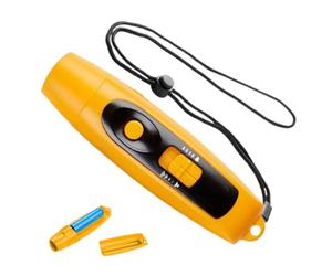 Sifflet électronique multi-usages réglable | Sifflet électrique rechargeable par USB avec cordon et lumière pour le contrôle de la circulation