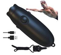 Sifflet électronique - Sifflet de football rechargeable à 3 volumes avec cordon | Équipement sonore puissant réglable pour entraînement de football, basket-ball, entraînement de camping en plein air