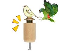 Sifflet en bois torsadé à la main, sifflet d'entraînement des oiseaux, imitateur de chanson d'oiseau authentique pour l'observation de la nature en plein air et le dressage des animaux de compagnie
