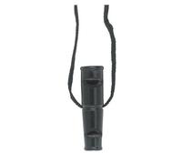 Sifflet En Cuir De Buffle Double Ton 6,5 Cm