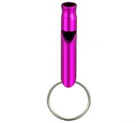 Sifflet en métal léger pour la détresse et les besoins de dressage des animaux de compagnie (violet)