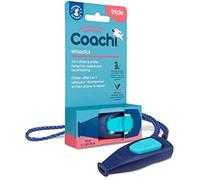 Whizzclick Coachi, sifflet et clicker combinés 2-en-1, sifflet de dressage pour chien pour le rappel, et clicker pour la récompense, cordon réglable et réfléchissant, adapté aux chiens et aux chiots