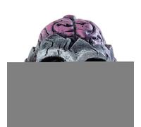Sifflet Fantôme | Décoration Tête De Squelette pour Halloween,Outil D'Avertissement Et Farce Effrayant Motif Cerveau pour Aventure Extérieure Randonnée Nuit Maison Hantée