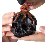 Sifflet farce - Corne de mort de pieuvre pour collectionneurs, ton de piercing avec ambiance effrayante, outil d'Halloween pour escalade, pique-nique, fête, méditation, film, extérieur, 7,2 x 9,3 x