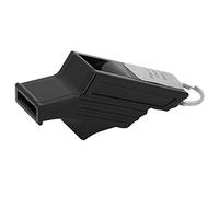 Sifflet Haute Fréquence, Performance Réglable, Cintre de Sport de Loisirs, Sifflet d'arbitre Sportif (argent peint en noir)