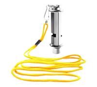 Sifflet haute fréquence, sifflet de sécurité pour l'extérieur | Sifflet haute fréquence en acier inoxydable, sifflet sportif finement poli pour entraînements compétitifs, événements