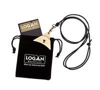 Sifflet Logan Ventura en laiton (sifflet et cordon en cuir)