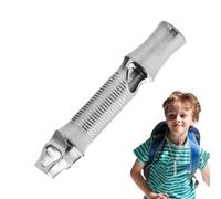 Sifflet métallique - Sifflet de survie en plein air, équipement de survie extérieur en acier inoxydable | Sifflet de survie fort, sifflet de sécurité de sauveteur, design de