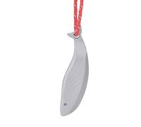 Sifflet ours en titane, sifflet de sauveteur, 3,9 x 1,4 cm, son aigu puissant, construction légère et résistante, sifflets de survie pour le sauvetage, la sécurité, les voyages, l'escalade, la marine