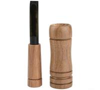 Sifflet pour chasseur en pour bois Réaliste Sauvage Sifflet pour | Résonance pour bois naturel, son réaliste, grade pour professionnel, idéal chasseurs experts, appel précis