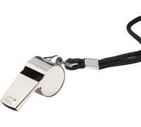 Sifflet "Schiri" argent/noir Argent