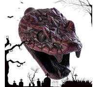 Sifflet Serpent | Sifflet Serpent Fête,Jouet Farce Halloween en Résine Portable pour Décoration Intérieur et Extérieur Maison Hantée Fête de Vacances Jeu Salle