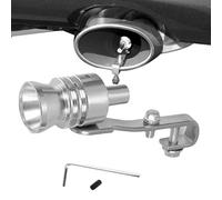 Sifflet sonore Turbo - Sifflet de simulateur de valve de soufflage de tuyau d'échappement, tuyau de silencieux de voiture universel Turbo sifflets fabricant de sons | Accessoire d'échappement en alumi