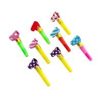 Sifflet soufflant amusant, 100 pièces, jouets amusants for fête d'anniversaire for enfants, accessoires de joie en rouleau