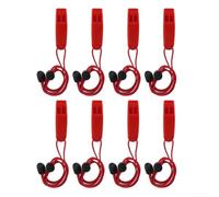 Sifflet Survie Plastique 8pcs Haute pour fréquence SOS Sifflet