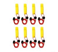 Sifflet Survie Plastique 8pcs Haute pour fréquence SOS Sifflet