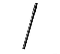 Sifflet Tin 6 Trous Key D 28.5cm Léger(Black C Key)