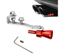 Sifflet Turbo - Effet Turbo Puissant Pour Pot D'échappement | Sifflet Booster Pour Tuyau D'échappement | Simulateur De Bruit Booster En Aluminium Pour chaque Les Modèles Accessoire De Voiture