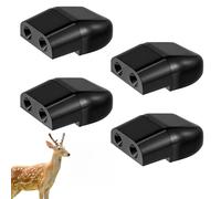 Sifflet Ultrason Anti Gibier pour Voiture, 4 Pièces Sifflet Ultrason Voiture, Sifflet Anti-Collision pour Voiture pour Voitures, Camions, Motos, Éviter de Heurter Les Animaux, Protéger Les Véhicules