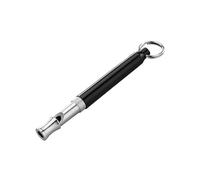 Sifflets de dressage pour chien avec capuchon en plastique Nobby Pet Noir 8 cm