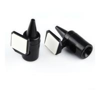 Sifflets Sécurité Animale Adhésifs Noirs 2pcs