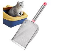 Sifting Litter Scoop, Cleanning Tool Sand Scoop,Nettoyage des litière pour animaux de compagnie Poignée sans glissement | Réceptacles des déchets, outil de nettoyage robuste, levé de caca de chaton, p