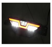 SIFUSM Phares Lot De 2 Réflecteurs LED Multifonctions Pour Toyota Pour C-HR Pour CHR 2016 2017 2018 Feu Antibrouillard Arrière Pare-chocs Freinage Feux Antibrouillards(Type F)