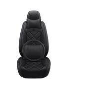 SIFUSM Sièges Housses Couverture pour Chevrolet Tous Les Modèles Cruze Captiva pour Sonic pour Spark Aveo pour Blazer Housse Siège Voiture Cuir Général(Black Pillow)